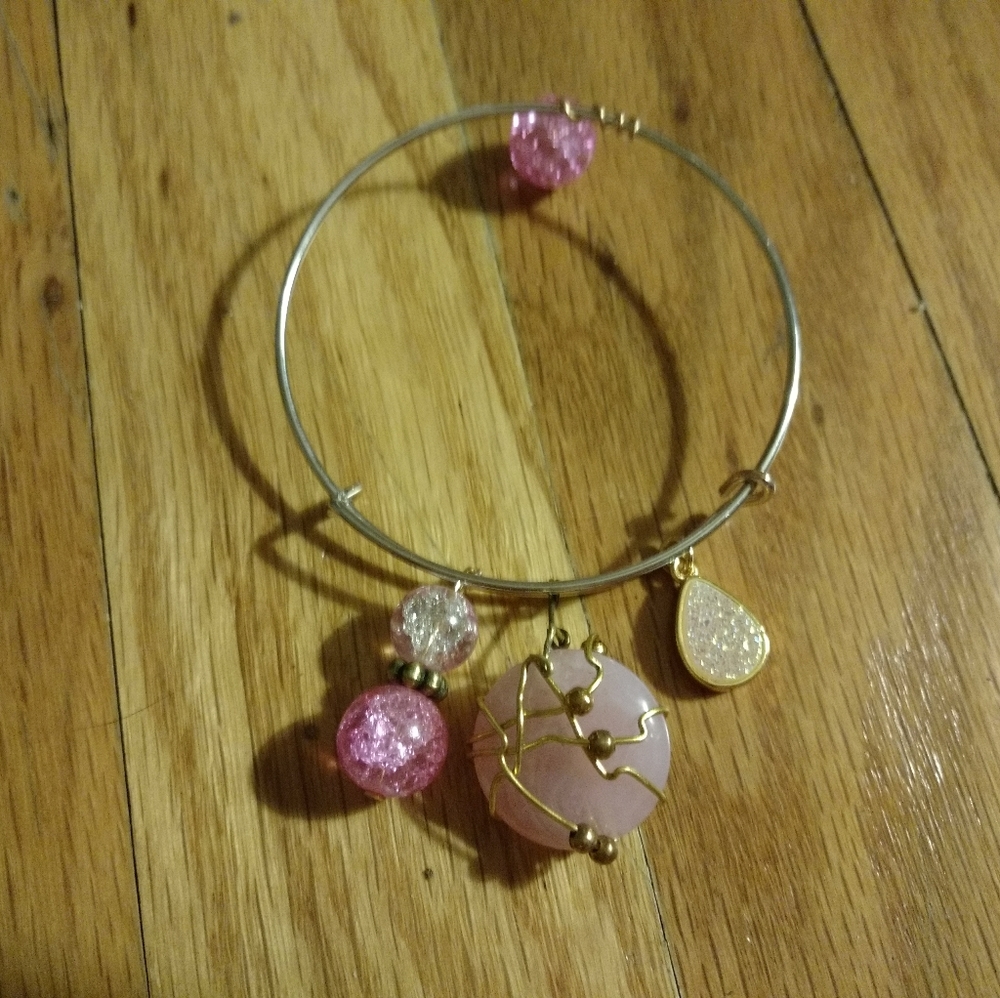 Cute Bracelet - Sparkly Shades of Pink